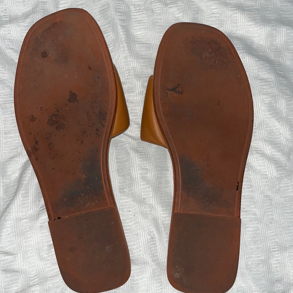 Tory Burch Brown Slide Sandals - Picture 4 of 6